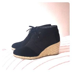 TOMS Wedge Booties